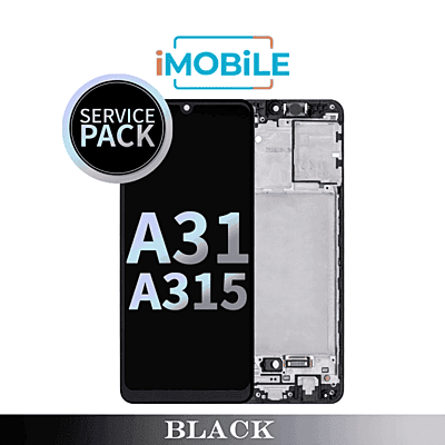 Samsung Galaxy A31 A315 LCD Digitizer Screen [Service Pack] [Black] GH82-22905A GH82-22761A GH82-24455A