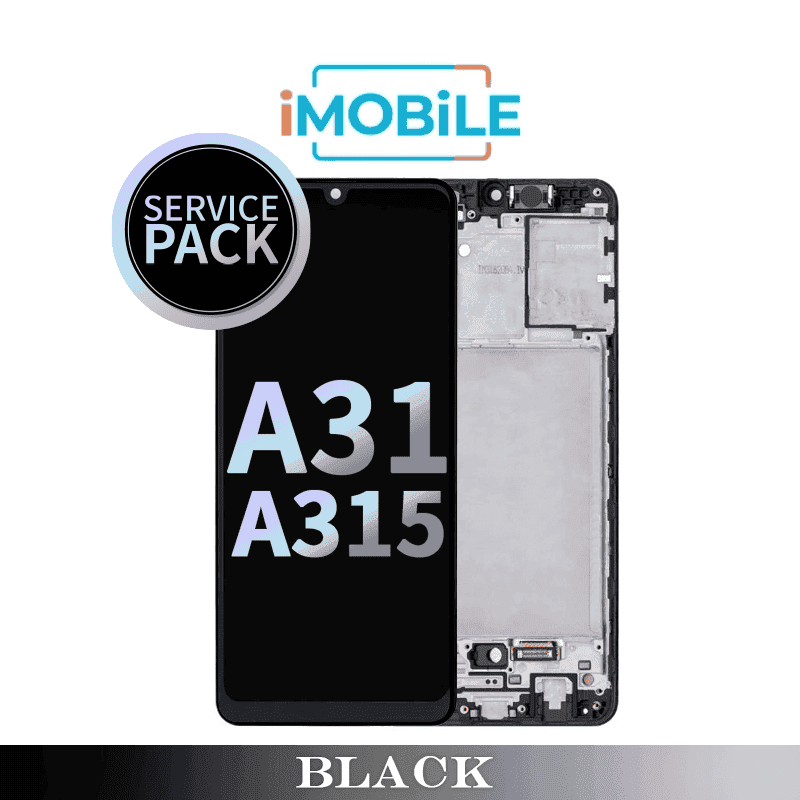 Samsung Galaxy A31 A315 LCD Digitizer Screen [Service Pack] [Black] GH82-22905A GH82-22761A GH82-24455A