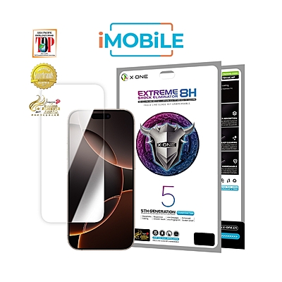 X.One Hybrid Polymer Impact Screen Protector for iPhone 16 Pro