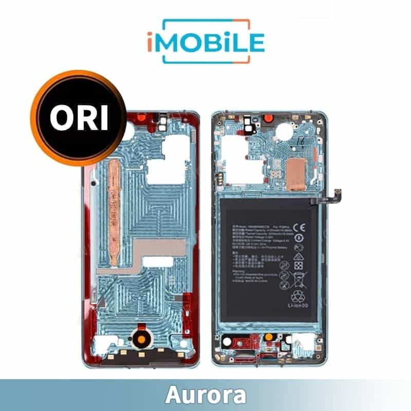 Huawei P30 Pro Middle Frame with Battery [Secondhand Original] [Aurora]