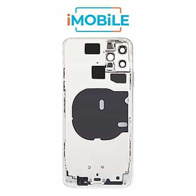 iPhone 11 Pro Max Compatible Back Housing [No Small Parts] [Silver]