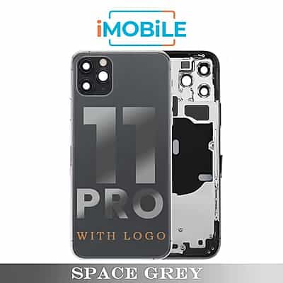 iPhone 11 Pro Compatible Back Housing [No Small Parts] [Space Grey]