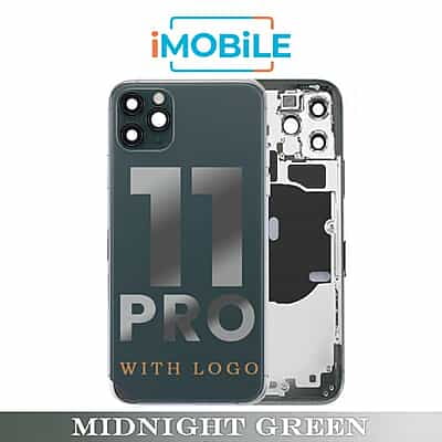 iPhone 11 Pro Compatible Back Housing [No Small Parts] [Midnight Green]