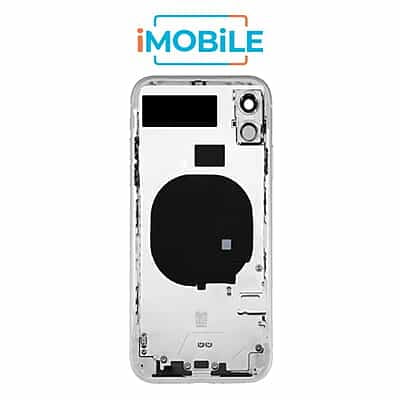 iPhone 11 Compatible Back Housing [No Small Parts] [White]