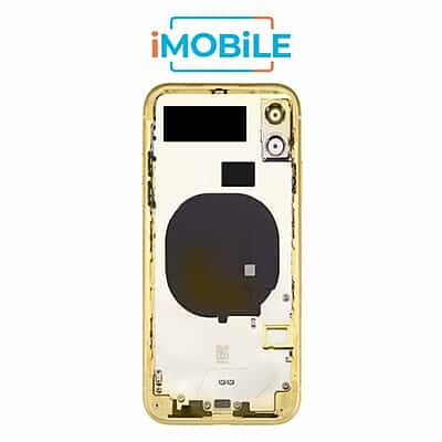 iPhone 11 Compatible Back Housing [No Small Parts] [Yellow]