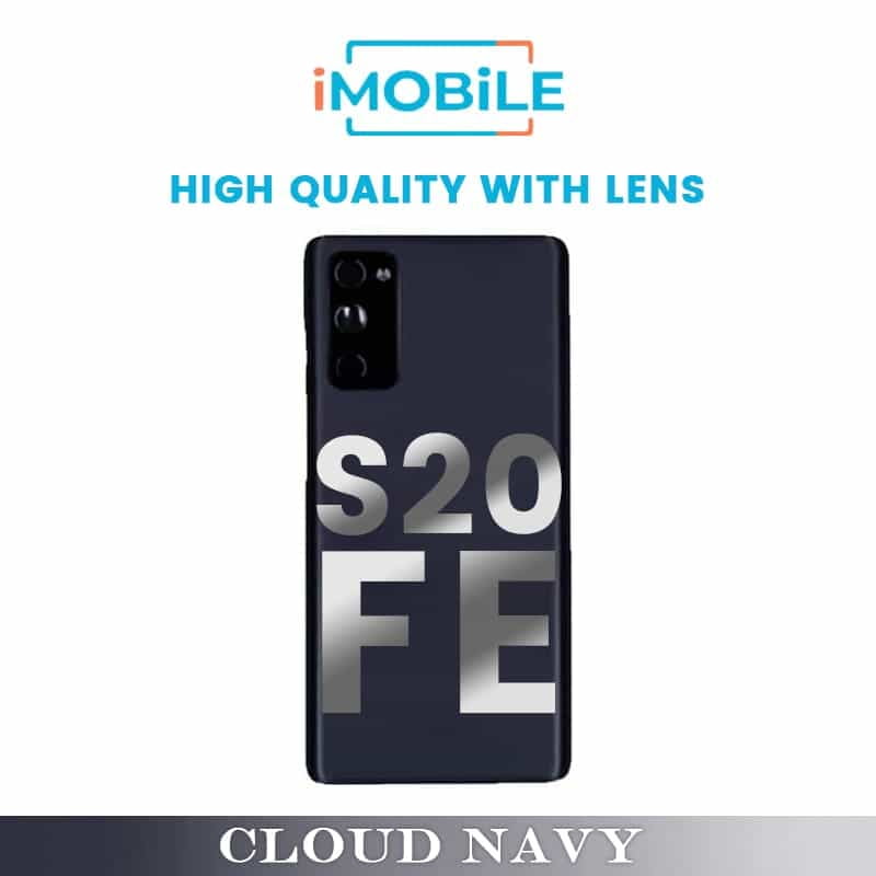 Samsung Galaxy S20 FE (G781) Back Cover [High Quality with Lens] [Cloud Navy]