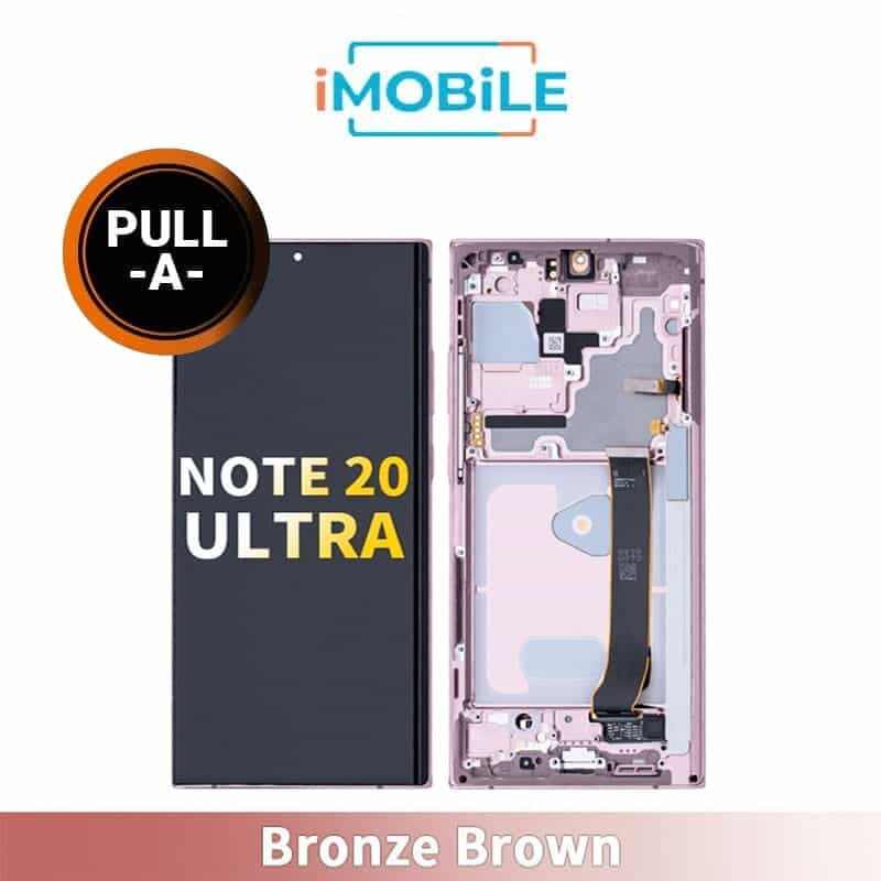 Samsung Galaxy Note 20 Ultra (N985 N986) LCD Touch Digitizer Screen [Secondhand Original] [Bronze / Brown]