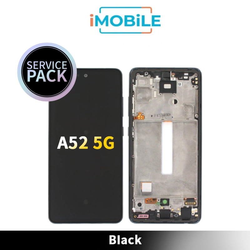 Samsung Galaxy A52 5G (A525 A526) LCD Touch Digitizer Screen [Service Pack] [Black] GH82-25524A GH82-26909A GH82-25526A GH82-25754A