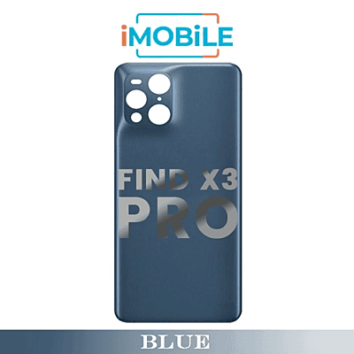 OPPO Find X3 Pro Compatible Back Cover [Blue]