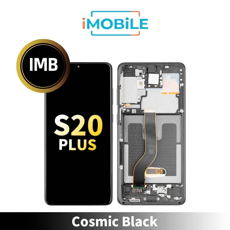 Samsung Galaxy S20 Plus G985 LCD Touch Digitizer Screen [IMB] [Cosmic Black]