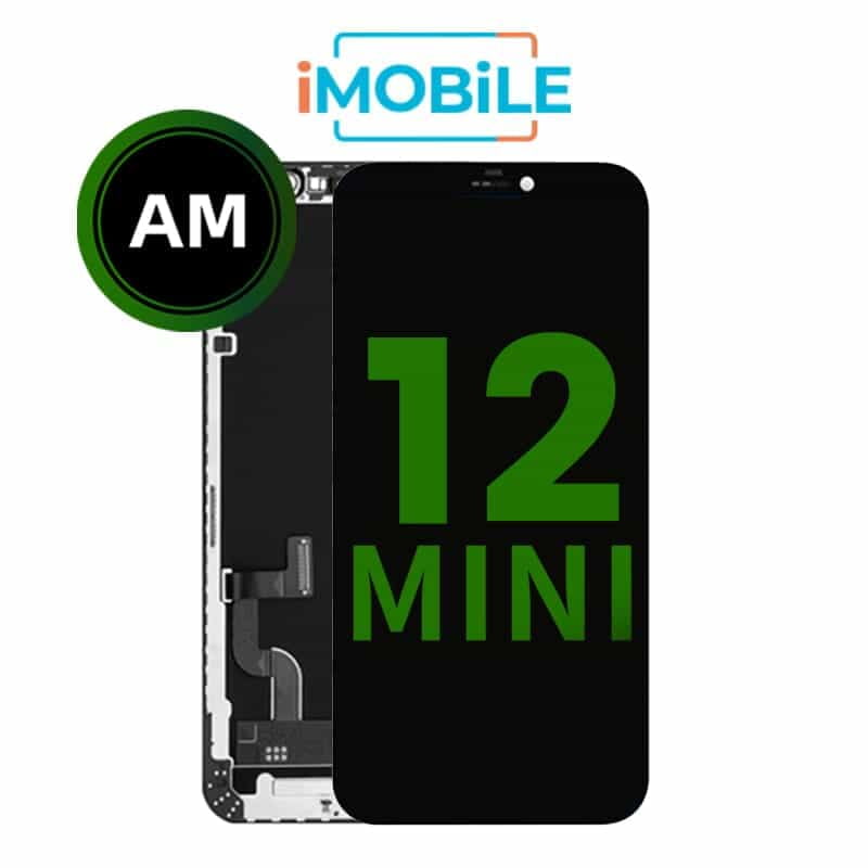 iPhone 12 Mini (5.4 Inch) Compatible LCD / Hard OLED Touch Digitizer Screen [Aftermarket]