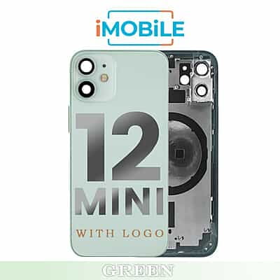 iPhone 12 Mini Compatible Back Housing [No Small Parts] [Green]