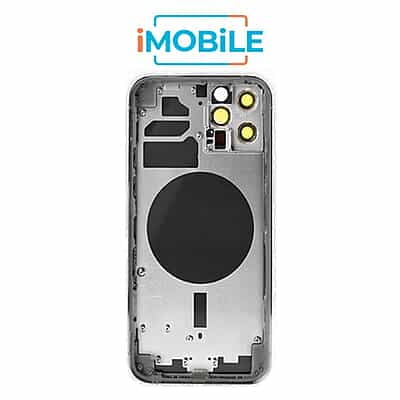 iPhone 12 Pro Compatible Back Housing [No Small Parts] [Black]