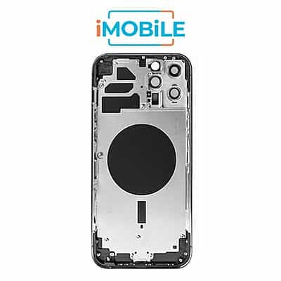 iPhone 12 Pro Max Compatible Back Housing [No Small Parts] [Graphite]