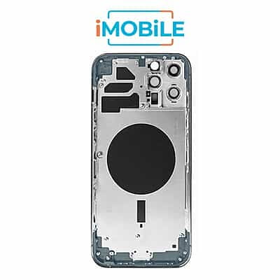 iPhone 12 Pro Max Compatible Back Housing [No Small Parts] [Pacific Blue]