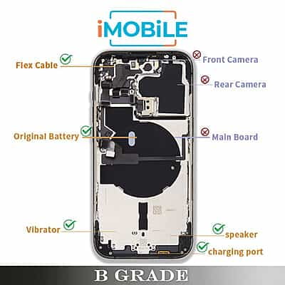 iPhone 14 Pro Compatible Back Housing [B Grade]