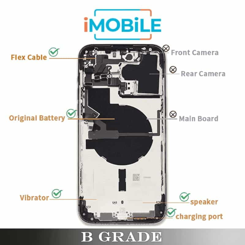 iPhone 14 Compatible Back Housing [B Grade]