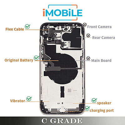 iPhone 14 Compatible Back Housing [C Grade]