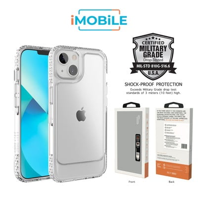 UR U-Model Bumper Case for iPhone 13 [Clear] [3m Drop Protection]