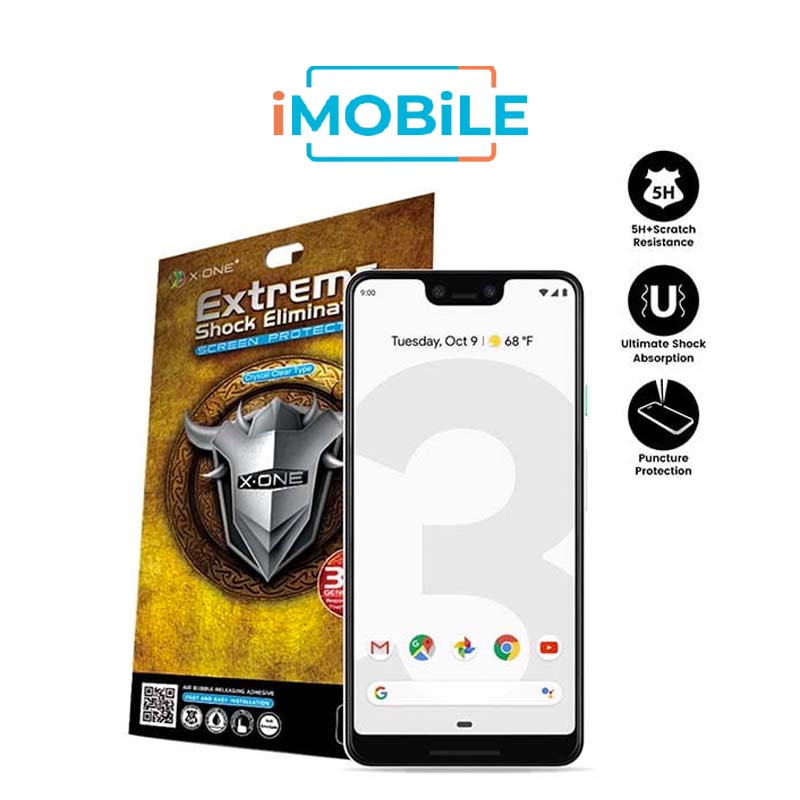 X-One Google Pixel 3 XL Extreme shock Eliminator Screen Protector