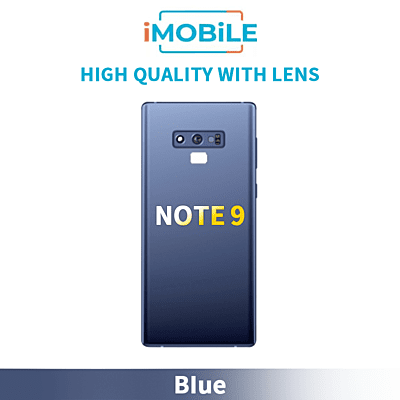 Samsung Galaxy Note 9 Back Cover [High Quality with Lens] [Blue]