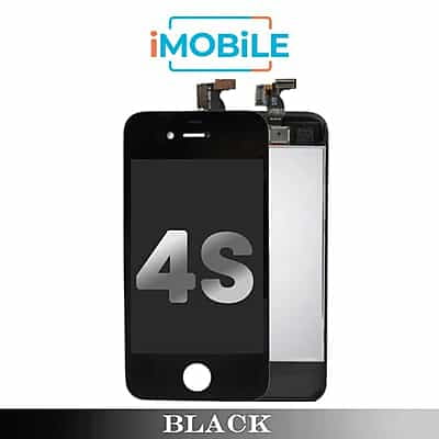 iPhone 4S (3.5 Inch) Compatible LCD Touch Digitizer Screen [Black]